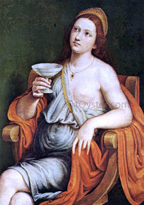  Giovanni Francesco Caroto Sophonisba Drinking the Poison - Art Print