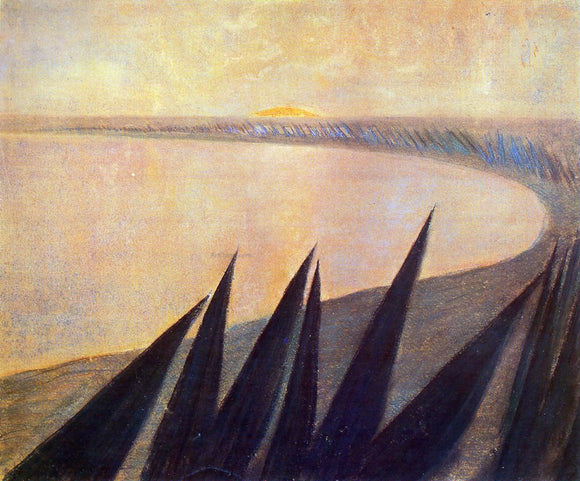  Mikalojus Ciurlionis Sorrow I - Art Print