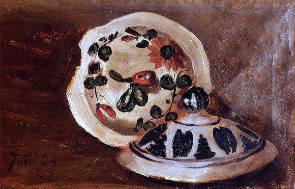  Jean Frederic Bazille Soup Bowl Covers - Art Print