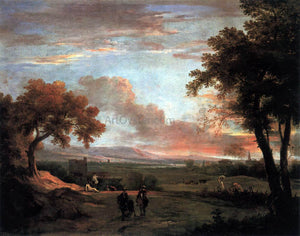  Marco Ricci Southern Landscape at Twilight - Art Print