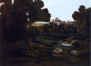  Jean-Baptiste-Camille Corot Souvenir of Arricia - Art Print