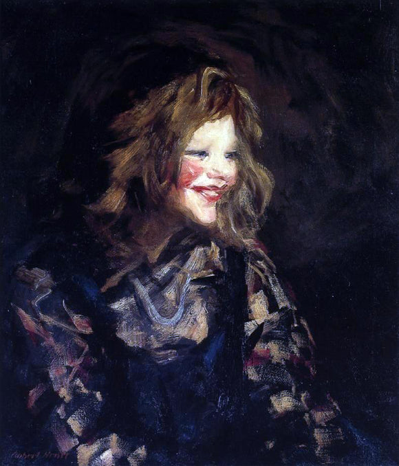  Robert Henri Spanish Urchin (also known as Laugh Cheeks) - Art Print
