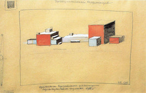  Kazimir Malevich Spatial Suprematism - Art Print