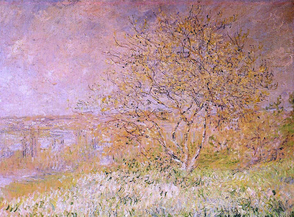 Spring Scene Monet Claude Oscar Monet Spring Art Print – printoyster.com