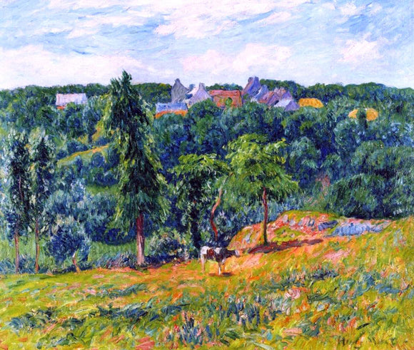  Henri Moret Spring at Clohars - Art Print