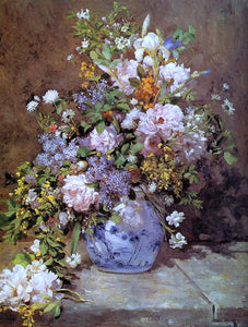  Pierre Auguste Renoir Spring Bouquet - Art Print