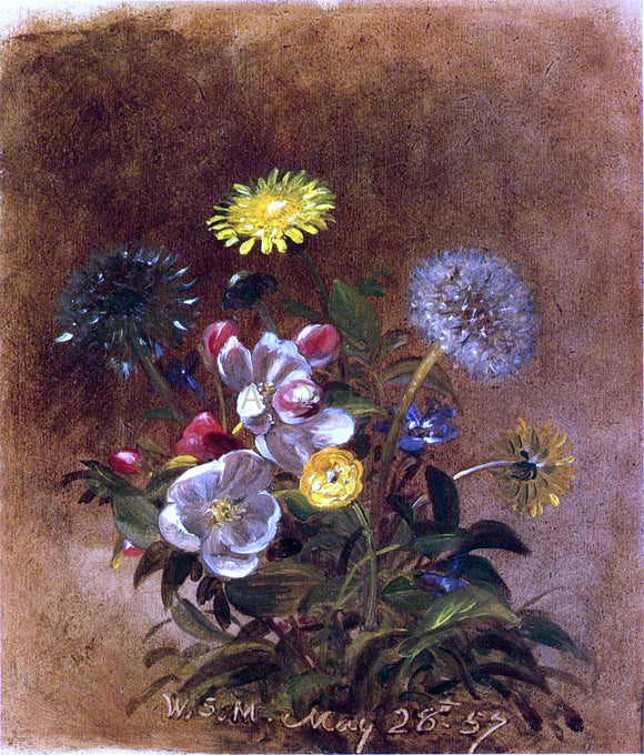  William Sidney Mount Spring Bouquet - Art Print