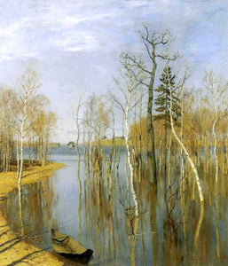  Isaac Ilich Levitan A Spring Flood - Art Print