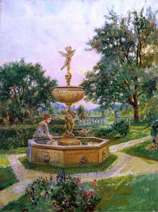  Will Hicok Low Spring Fountain - Art Print