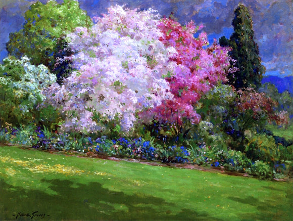  Abbott Fuller Graves Spring Garden, Kennebunkport - Art Print