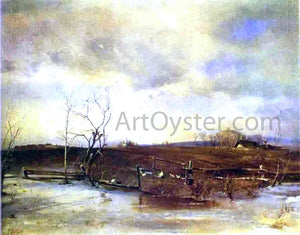  Alexei Kondratevich Savrasov Spring. Kitchen Gardens - Art Print