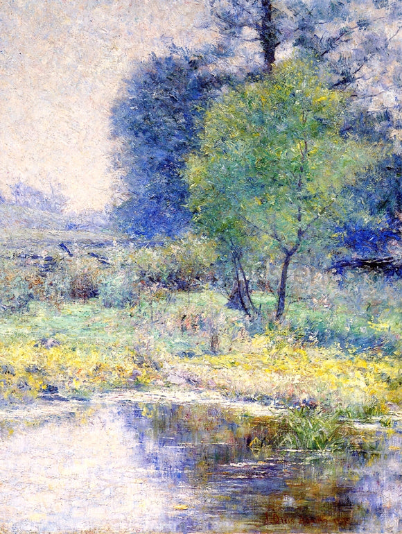  John Ottis Adams Spring Landscape - Art Print