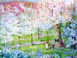  Henri Lebasque Spring Landscape - Art Print