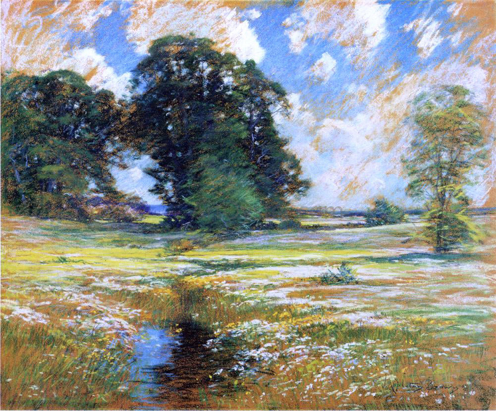 Jack Appleton Print John Appleton Brown Spring Marshland Art Print – printoyster.com