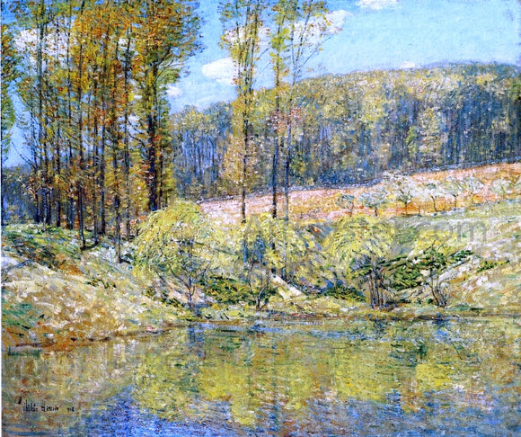  Frederick Childe Hassam Spring, Navesink Highlands - Art Print