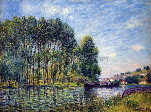  Alfred Sisley Spring on the Loing River - Art Print