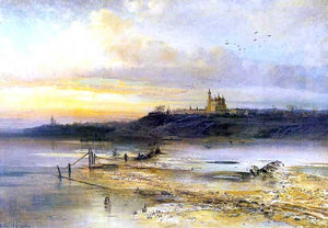  Alexei Kondratevich Savrasov Spring Thaw, Yaroslavl - Art Print