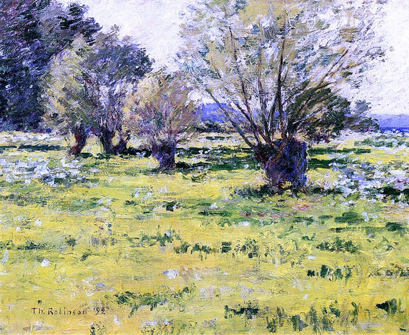  Theodore Robinson Springtime - Art Print