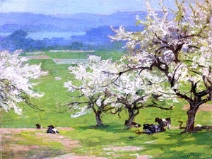  Edward Potthast Springtime - Art Print