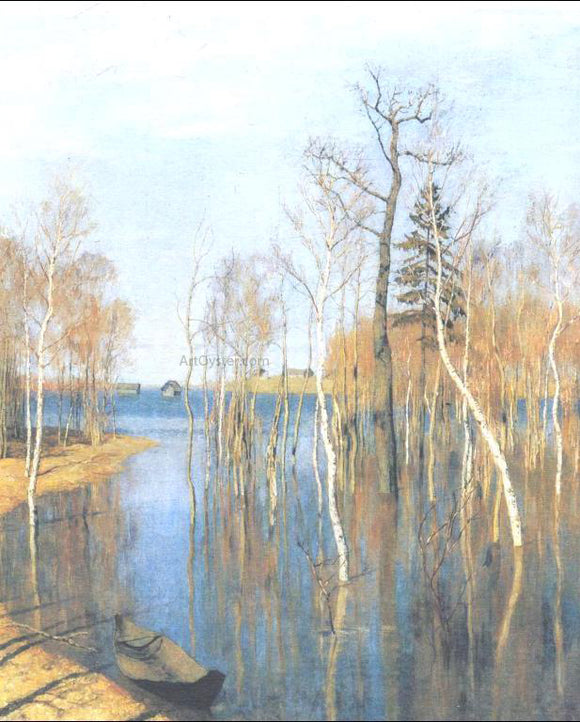  Isaac Ilich Levitan Springtime, High Water - Art Print