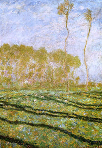  Claude Oscar Monet Springtime Landscape at Giverny - Art Print