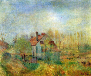  Alfred Sisley Springtime Scene - Morning - Art Print