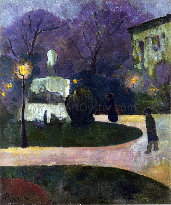  Paul Serusier Square with Street Lamp - Art Print