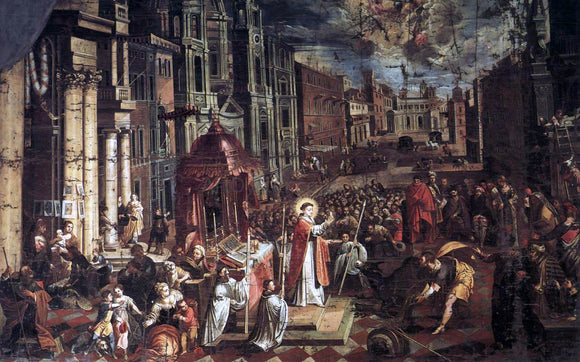  The Younger Joseph Heintz St Anthony of Padua: The Miracle of the Mule - Art Print