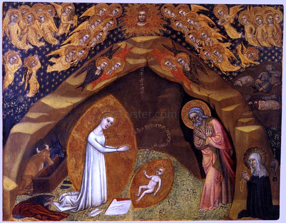  Niccolo Di Tommaso St Bridget and the Vision of the Nativity - Art Print