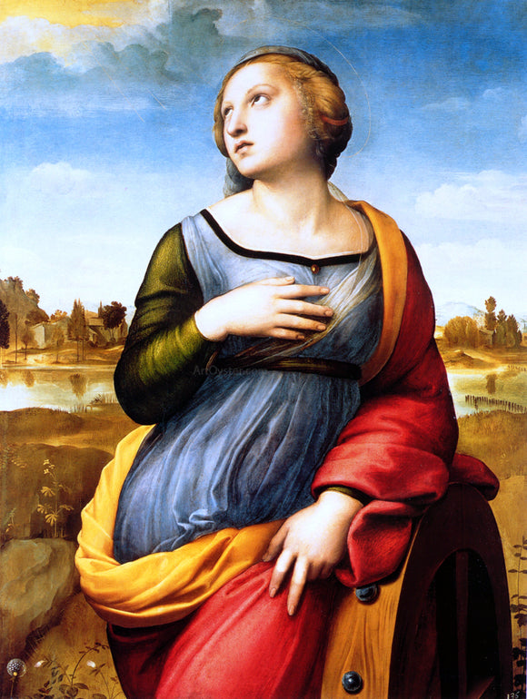  Raphael St. Catherine of Alexandria - Art Print