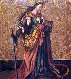  Konrad Witz St. Catherine Of Alexandria - Art Print