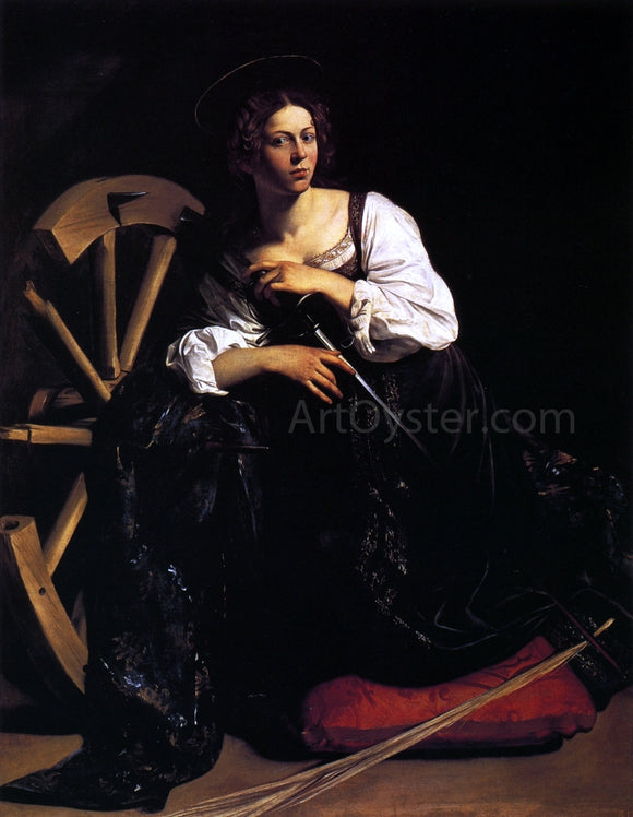  Caravaggio St. Catherine of Alexandria - Art Print