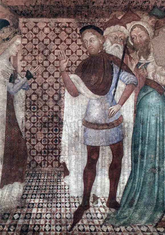  Unknown (4) Masters St Catherine with the Philosophers - Art Print