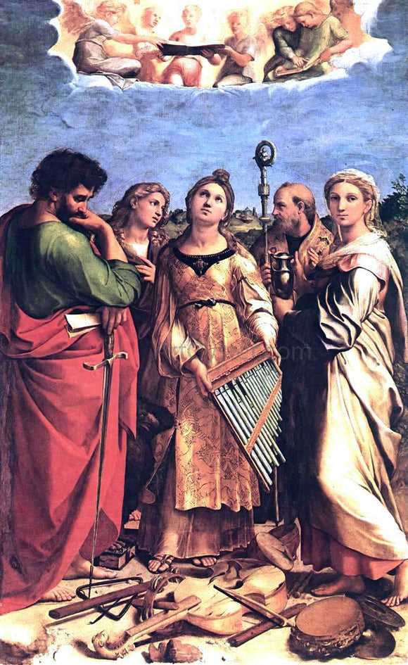  Raphael St Cecilia - Art Print