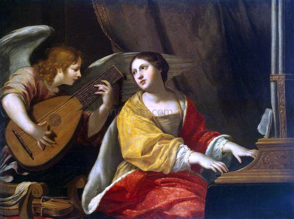  Jacques Blanchard St Cecilia - Art Print