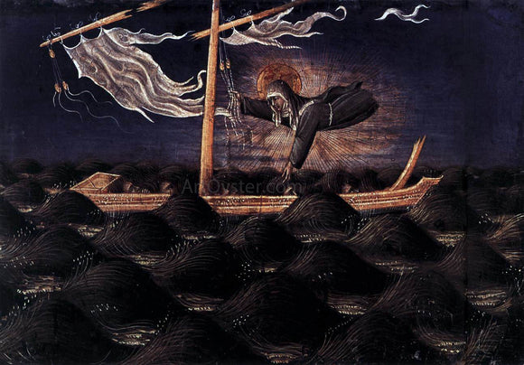  Giovanni Di Paolo St Clare Rescuing the Shipwrecked - Art Print
