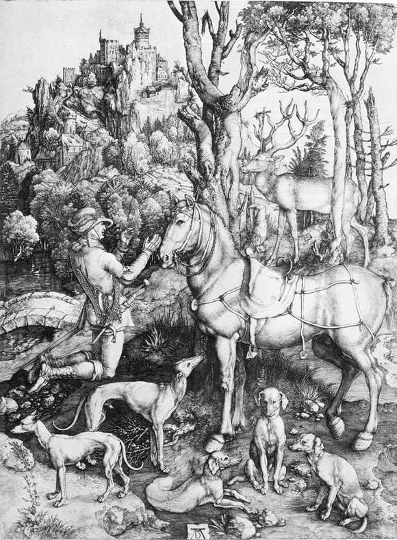  Albrecht Durer St Eustace - Art Print