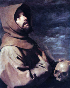  Francisco De Zurbaran St Francis - Art Print