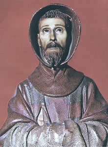  Pedro De Mena St Francis of Assisi - Art Print
