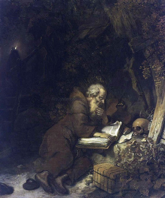  Gerbrand Van den Eeckhout St Francis of Assisi - Art Print