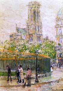  Frederick Childe Hassam St. Germain l'Auxerrois - Art Print