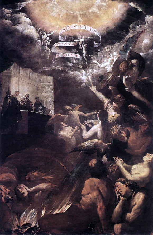  Giovanni Battista Crespi St Gregory Delivers the Soul of a Monk - Art Print