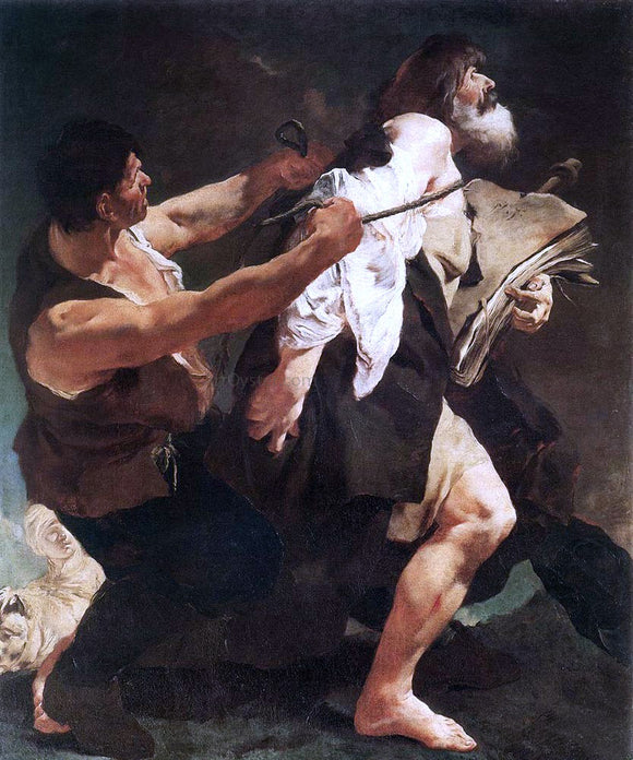  Giovanni Battista Piazzetta St James Brought to Martyrdom - Art Print