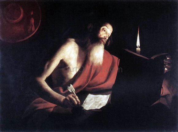  Trophime Bigot St Jerome - Art Print