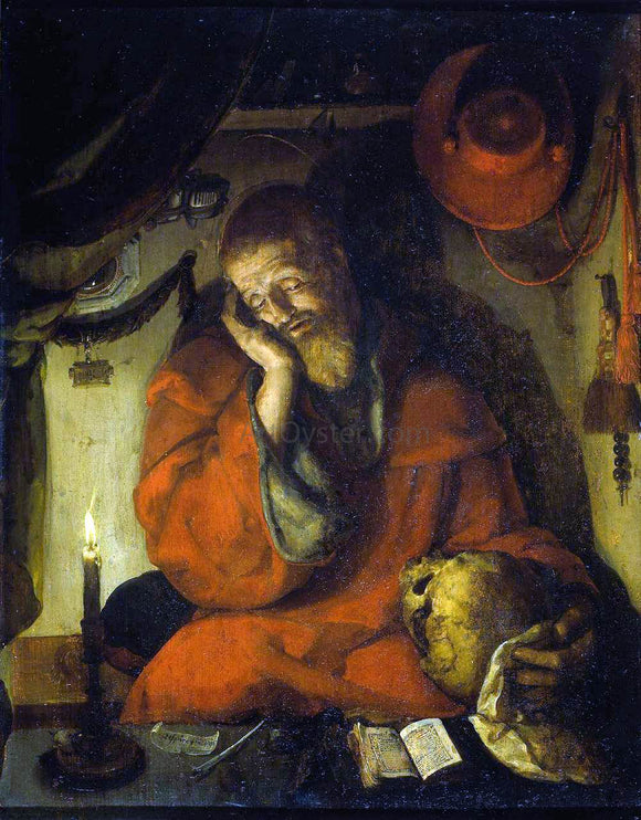  Aertgen Van Leyden St Jerome - Art Print