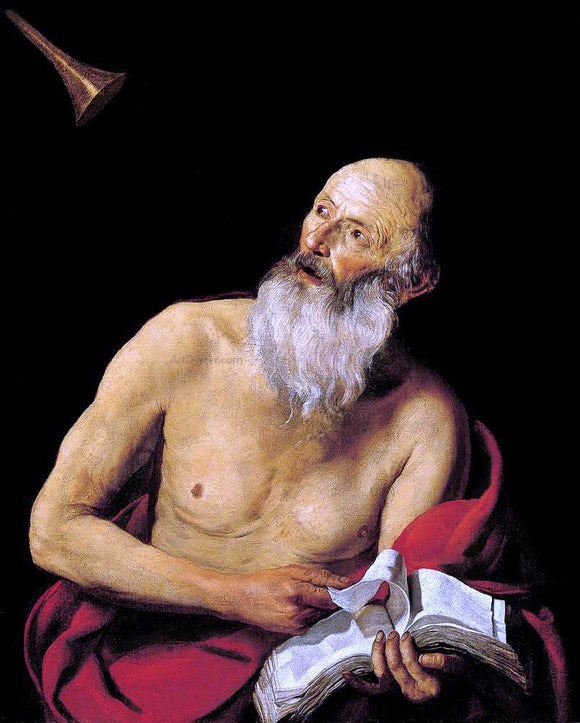 Hendrick Van Somer St Jerome - Art Print