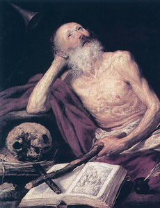  Antonio De Pereda St Jerome - Art Print