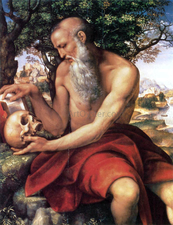  Cesare Da Sesto St Jerome - Art Print