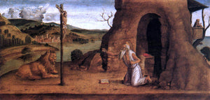  Lazzaro Bastiani St Jerome in the Desert - Art Print