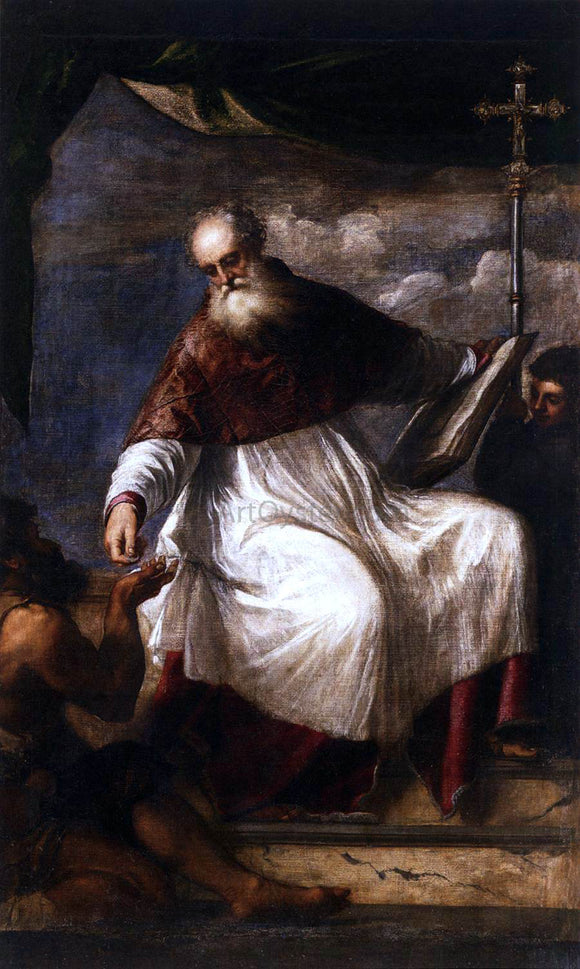  Titian St John the Almsgiver - Art Print